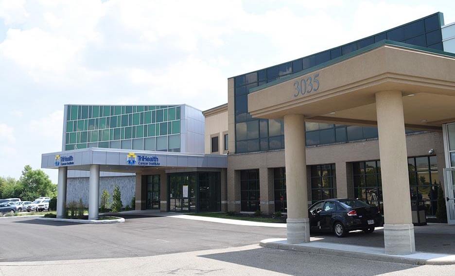 Exterior of Bethesda Butler 3035 TCI Infusion Entrance