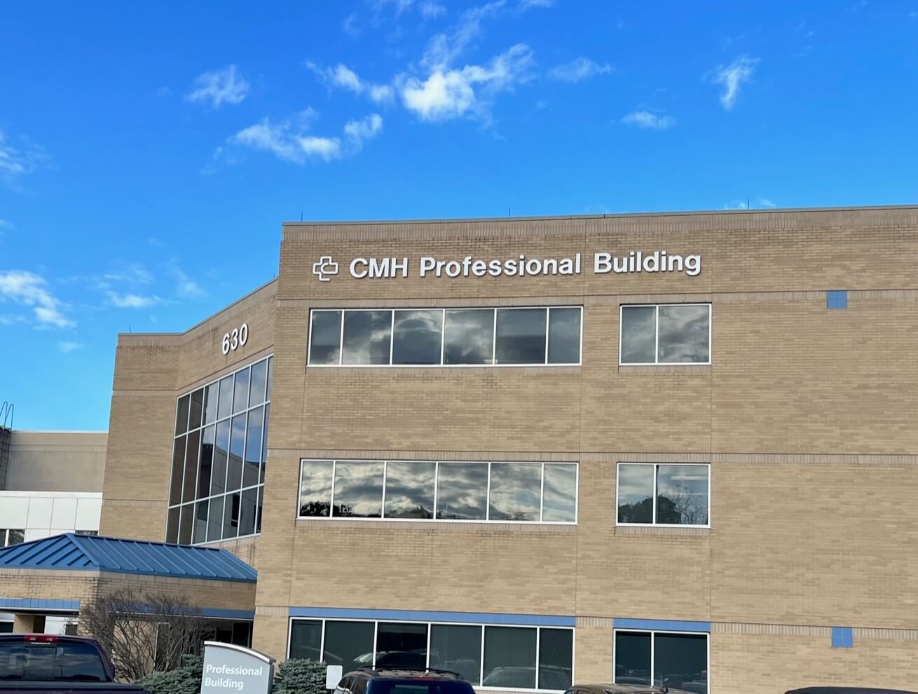 Exterior of  630 Main Street - OBGYN Ass