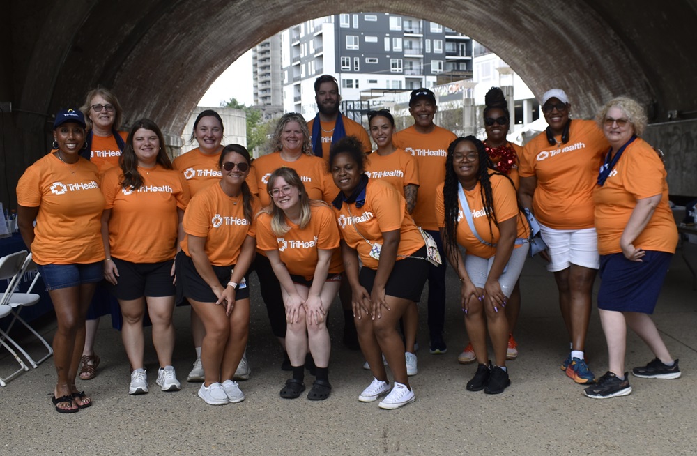 staff at black family reunion event