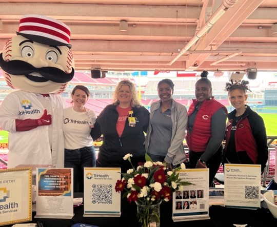 staff at great american ballpark event