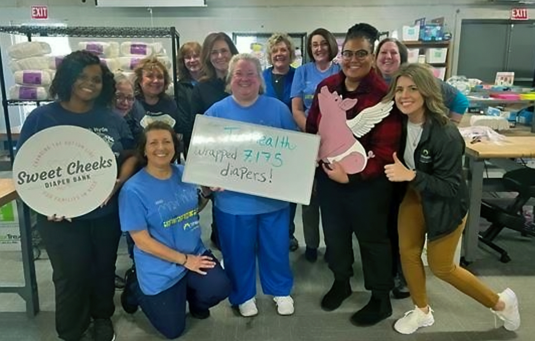 staff at sweet cheeks cincinnati event