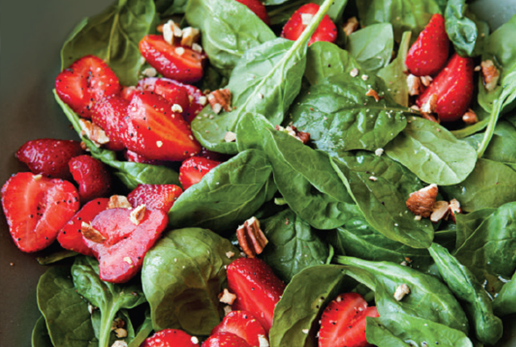 Recipe: Fresh Strawberry & Spinach Salad