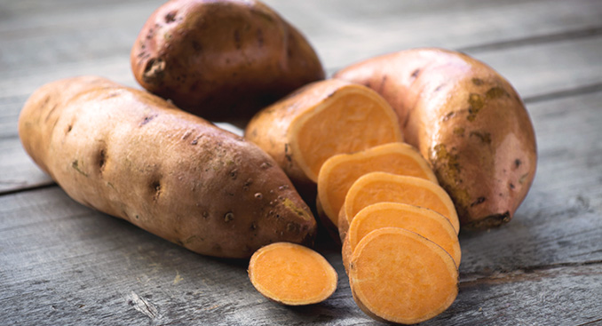 How Sweet It Is - Vitamin-packed Sweet Potatoes Leave White Spuds in the Dirt