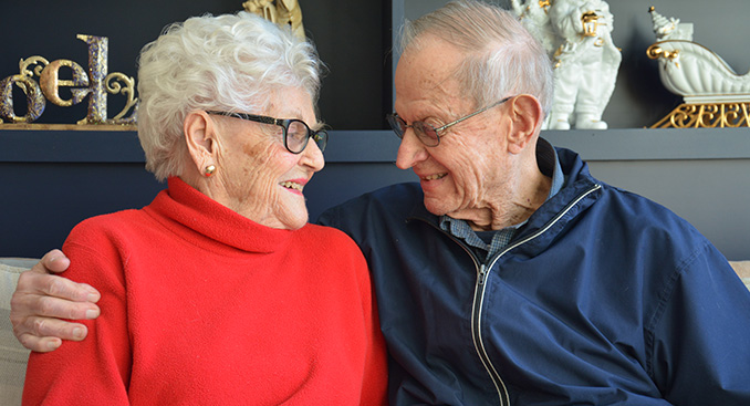 A life-saving surgery keeps 94-year old Edward on his feet