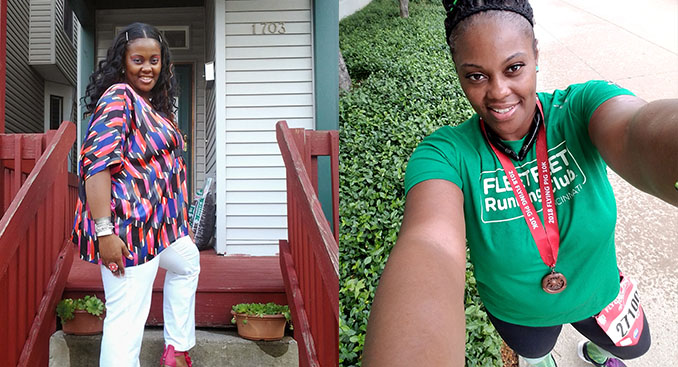 Losing the Weight gets Clarrissa Up and Running 