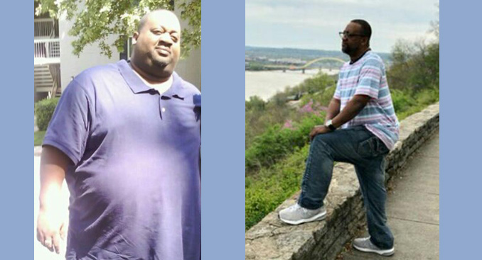 Richard's Feeling Good at Half His Size