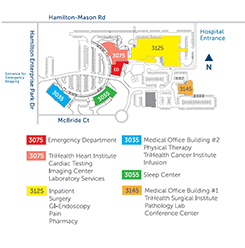 Bethesda Butler Site Map 