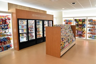 gift shop drink and food options