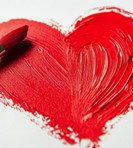 painted heart