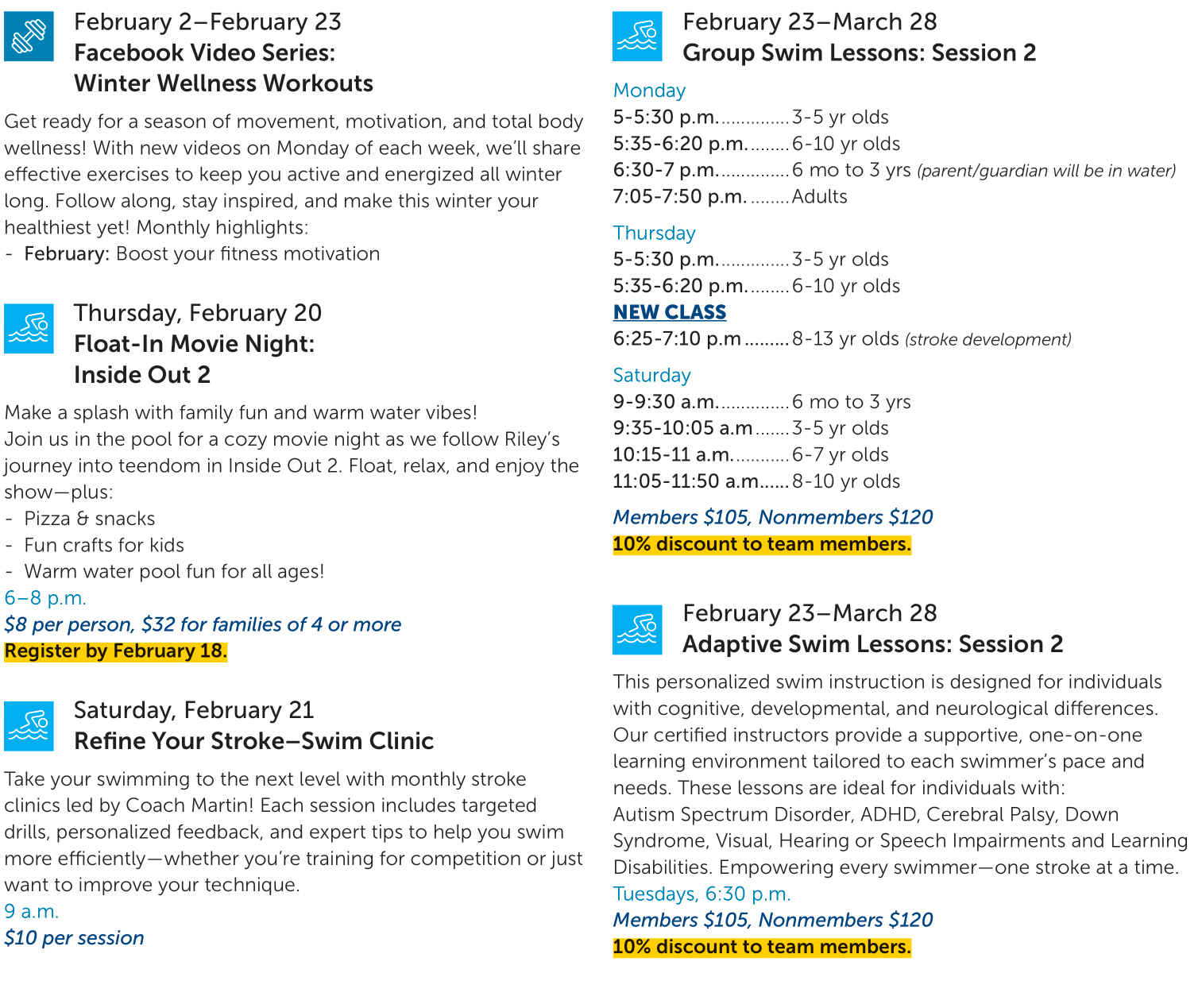 Pavilion Quarterly Programs January 2026 page 2