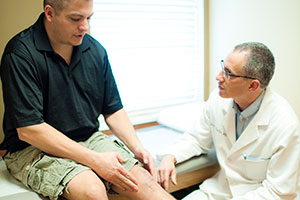 david taylor with patient