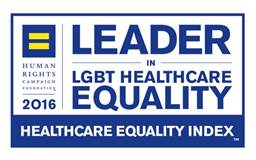 Leader in LGBT Healthcare equality logo