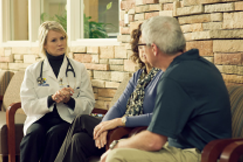 Dr. Jill Manahan Talks to Patients